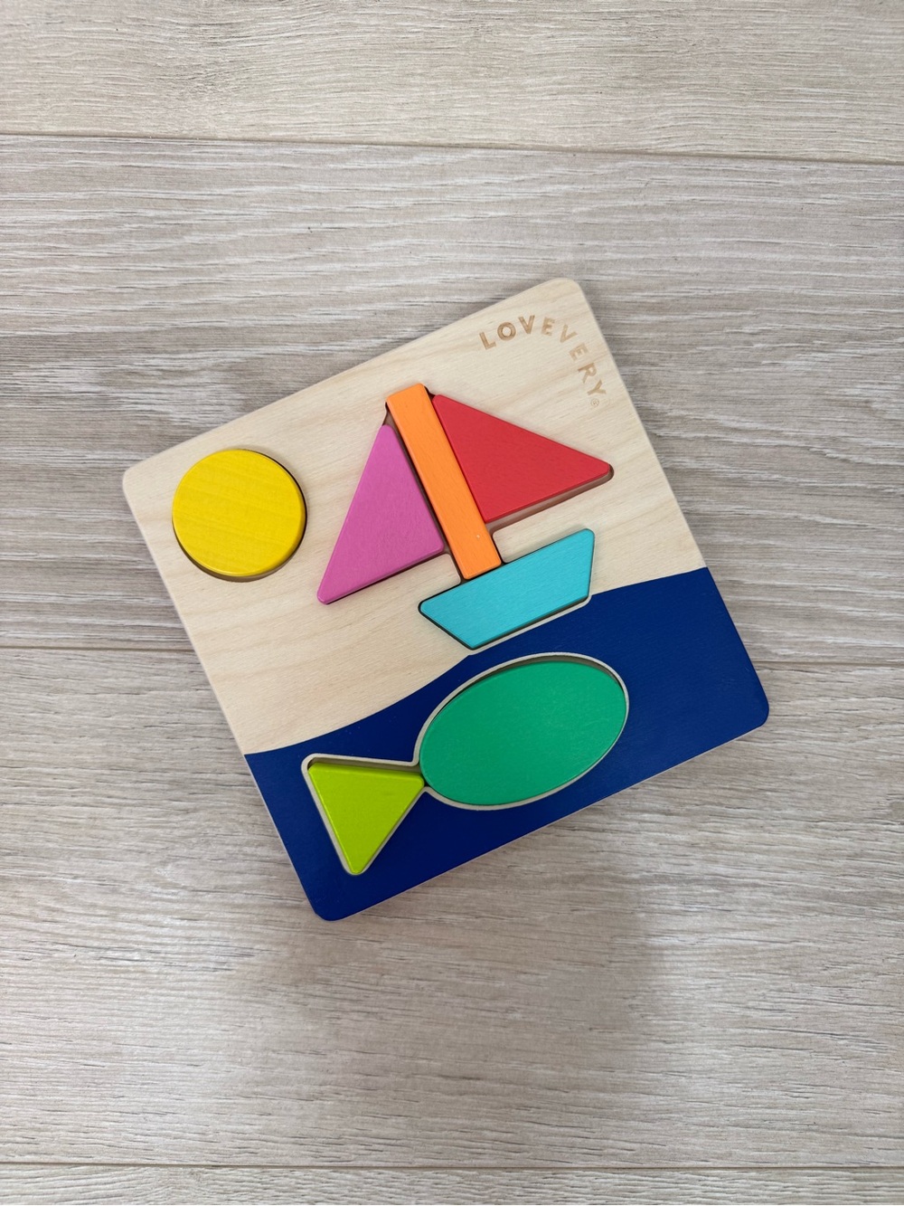 Lovevery Double Sided Sunny Day Puzzle